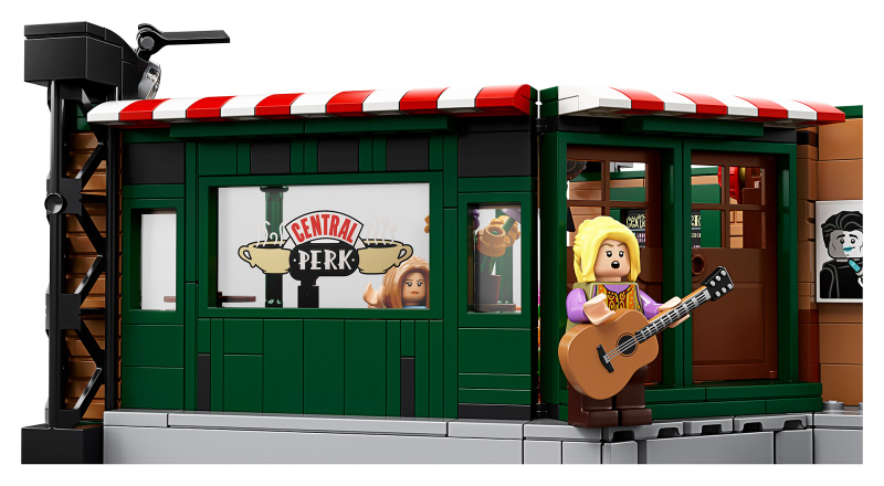 Illustration for article titled Lego’s Friends Central Perk Set Is An Impressive Collection Of Tiny White People